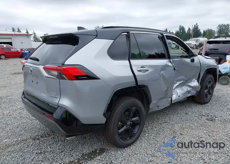 2021 Toyota Rav4 Hybrid Xse from USA, damaged, VIN 4T3E6RFVXMU037621